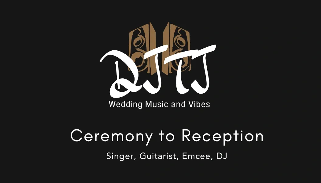 TJ Moss performing live wedding music in San Diego